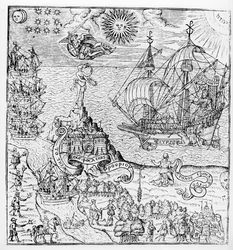 エリザベス1世（1553-1603年）の船上